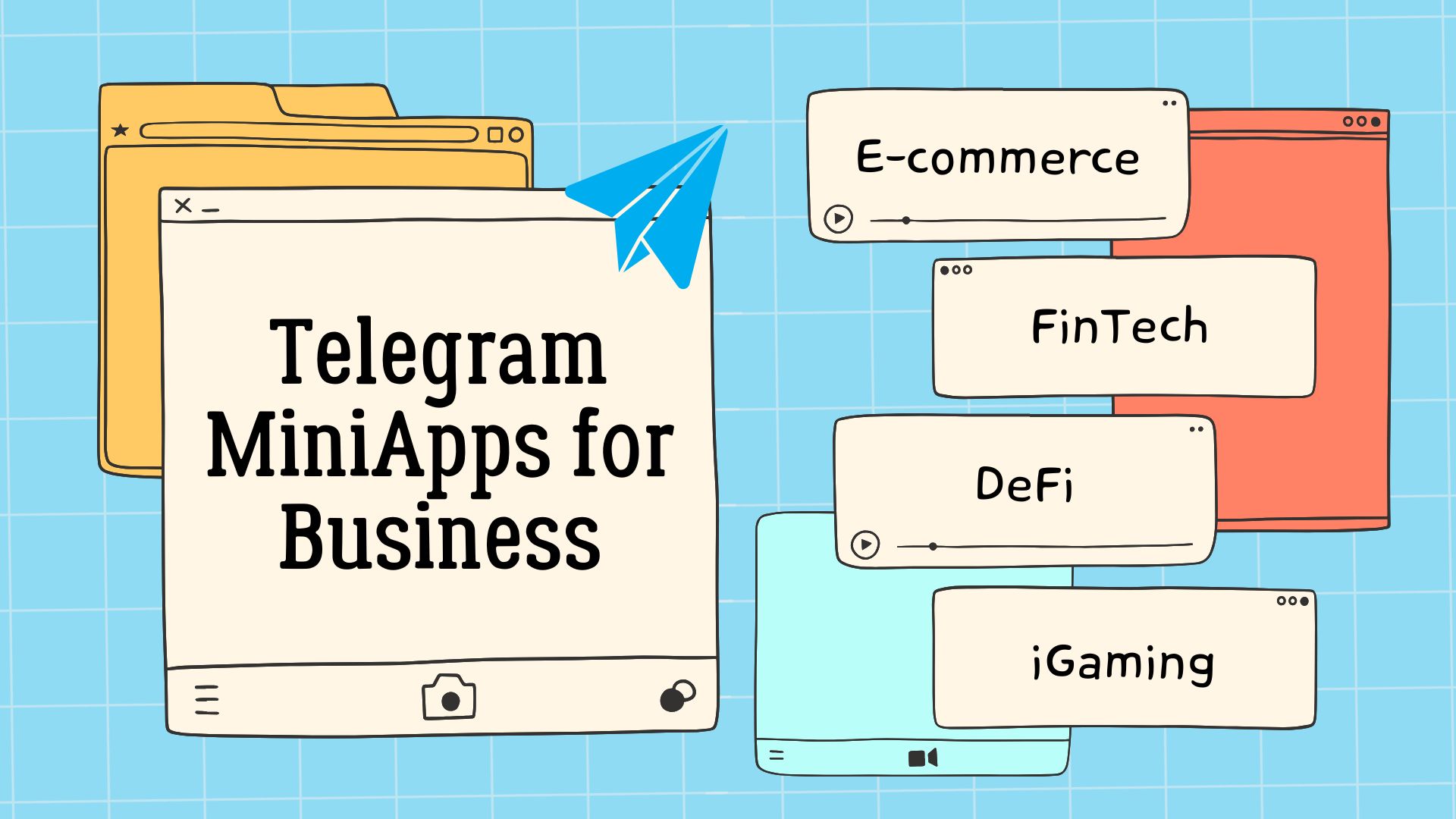 Telegram MiniApps for Business (E-commerce, FinTech, DeFi etc.)